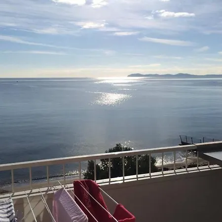 Les Pieds Dans L Eau, Vue Sur Les Iles D'or